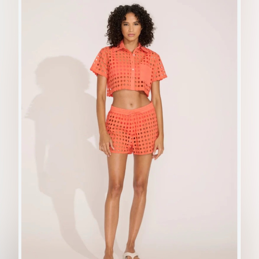 Solid and striped the Charlie short coral crush size XS shorts only